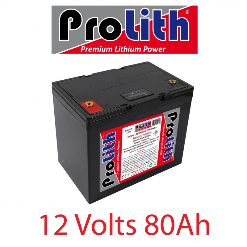 58043 Modèle Lifepo4 12v 80ah Voiture Batterie Au Lithium Cca
