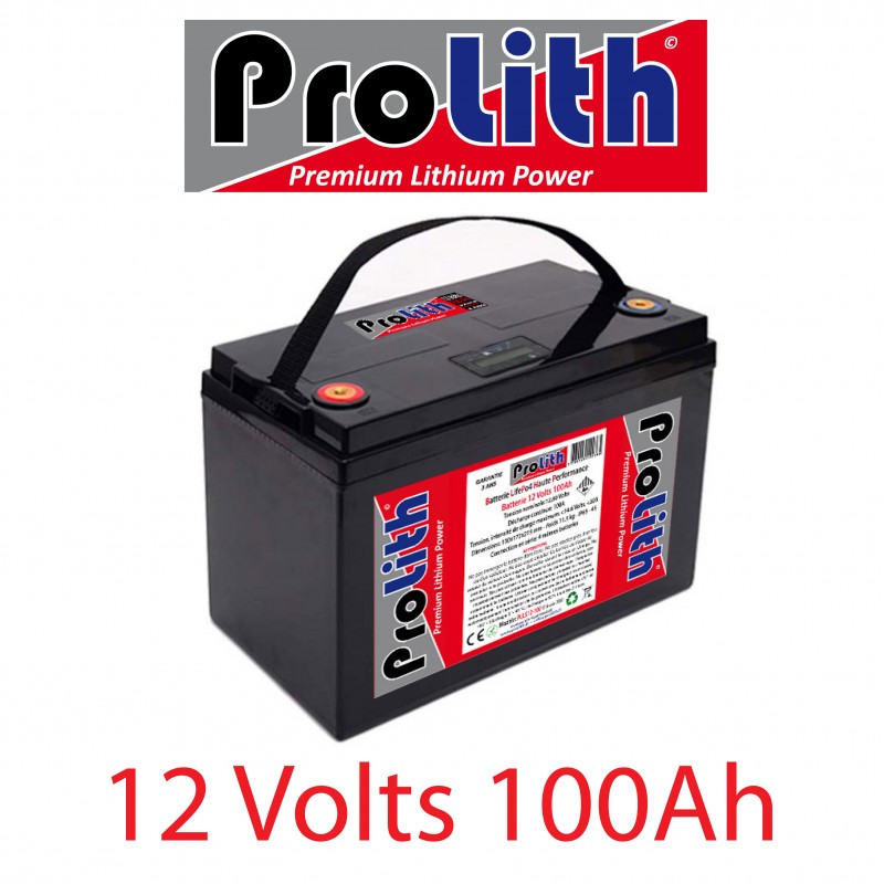 Batterie LifePo4 12 Volts 100Ah